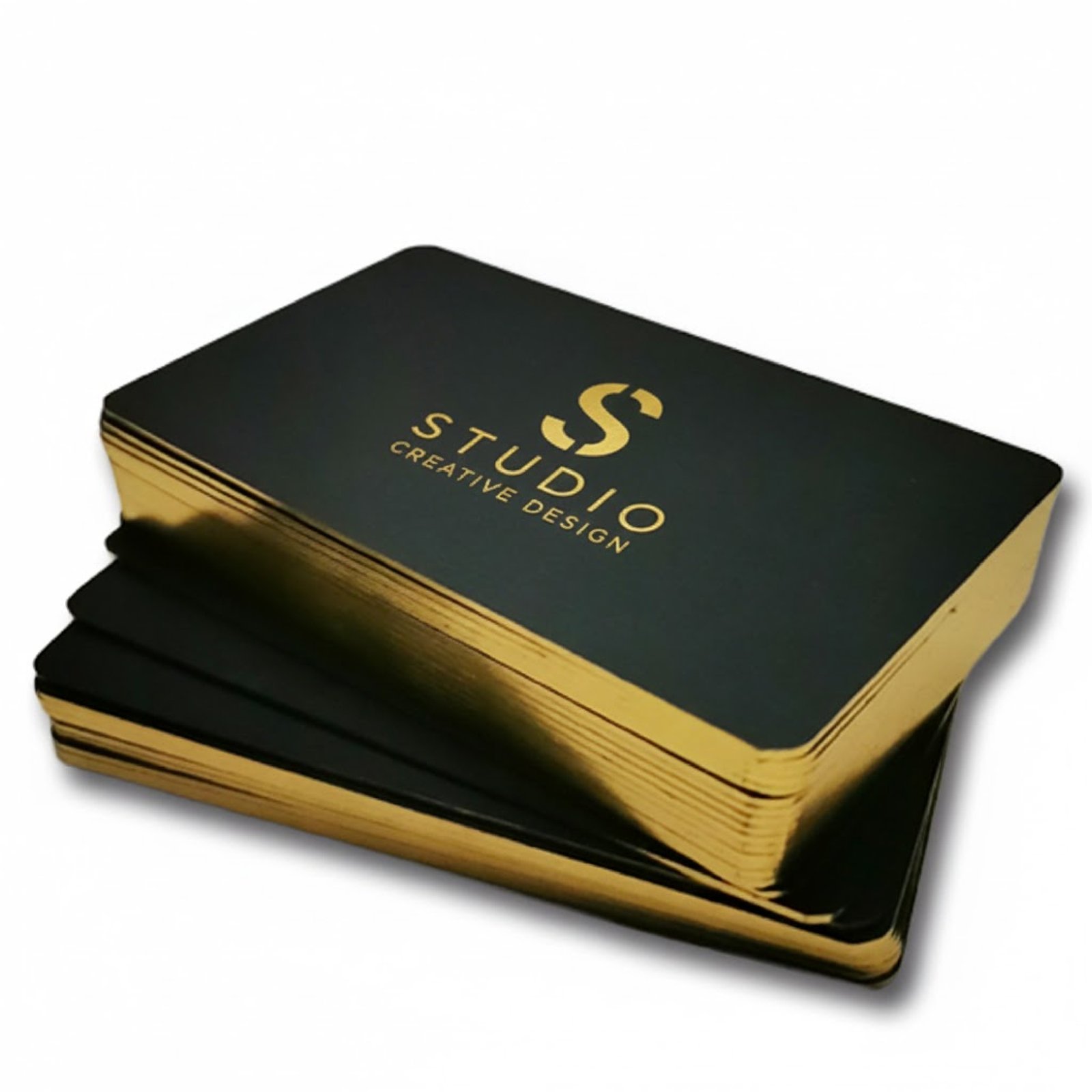 Custom Edge Foiling Business Cards Printing Abu Dhabi Dubai View 3